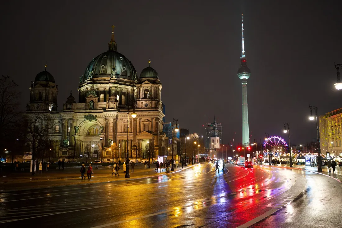 Straßenzug in Berlin-Mitte